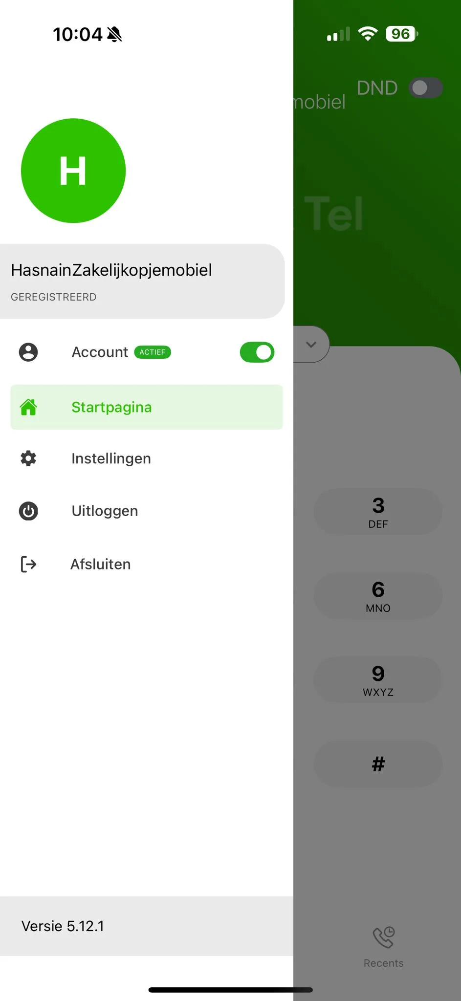 Contact met Werk Telefoon